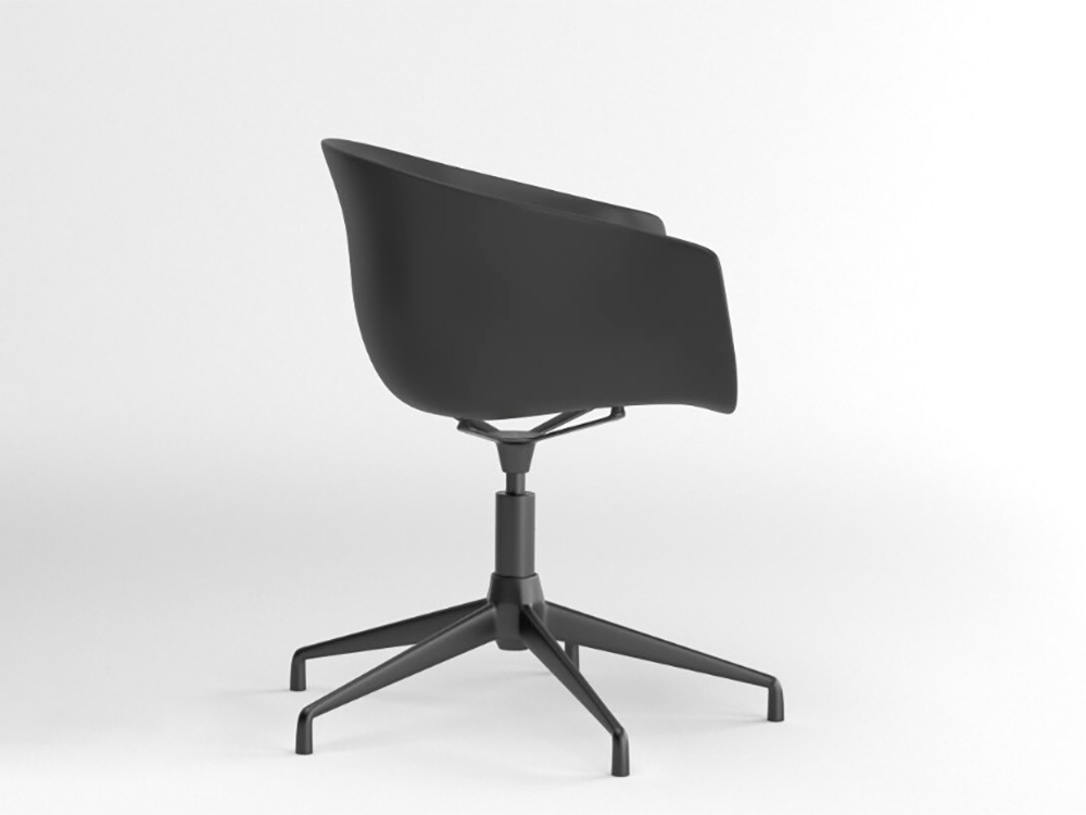 Silla Bai de polipropileno giratoria Ondarreta - 5