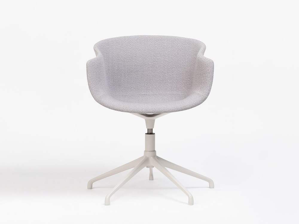 Silla giratoria Bai tapizada Ondarreta - 4