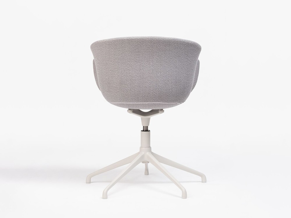 Silla giratoria Bai tapizada Ondarreta - 5