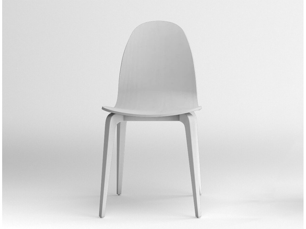 Silla Bob de madera de haya Ondarreta - 11