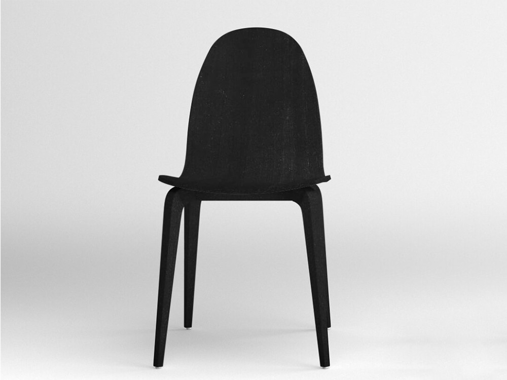 Silla Bob de madera de haya Ondarreta - 13