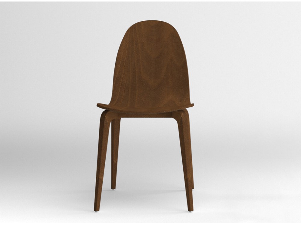 Silla Bob de madera de haya Ondarreta - 15