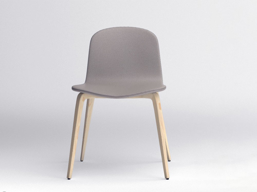 Silla Bob Wood XL tapizada Ondarreta - 2