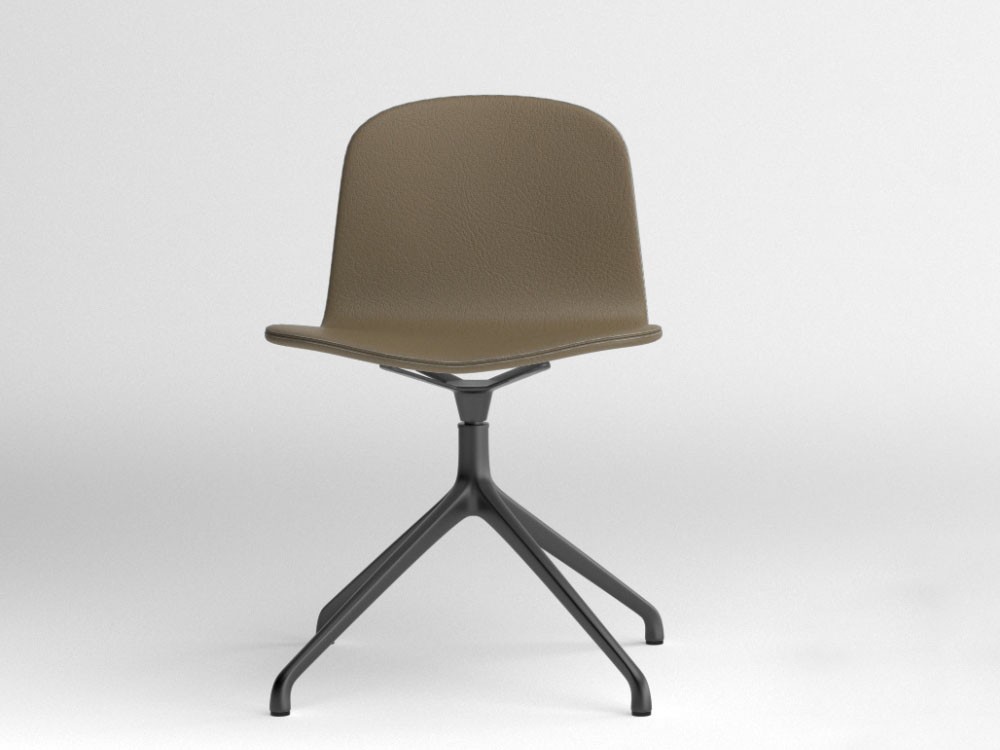 Silla giratoria Bob XL piel sintética Ondarreta - 5