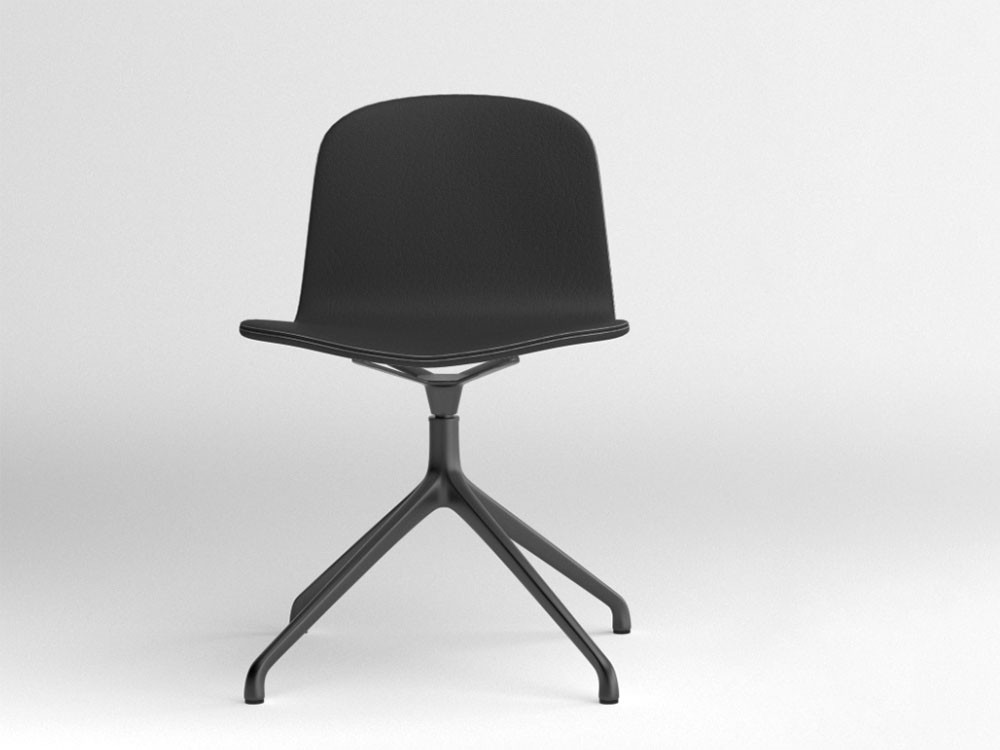 Silla giratoria Bob XL piel sintética Ondarreta - 11