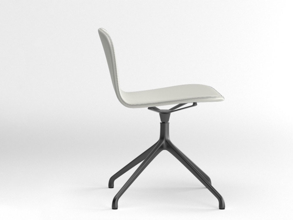 Silla giratoria Bob XL piel sintética Ondarreta - 24