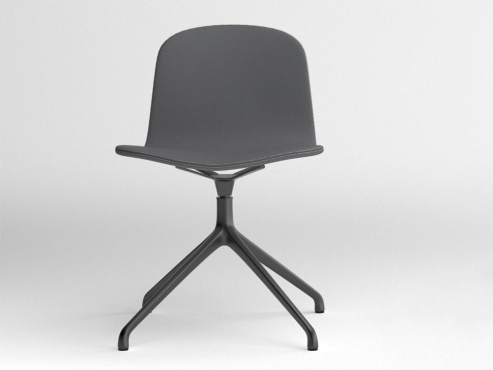 Silla giratoria Bob XL piel sintética Ondarreta - 25