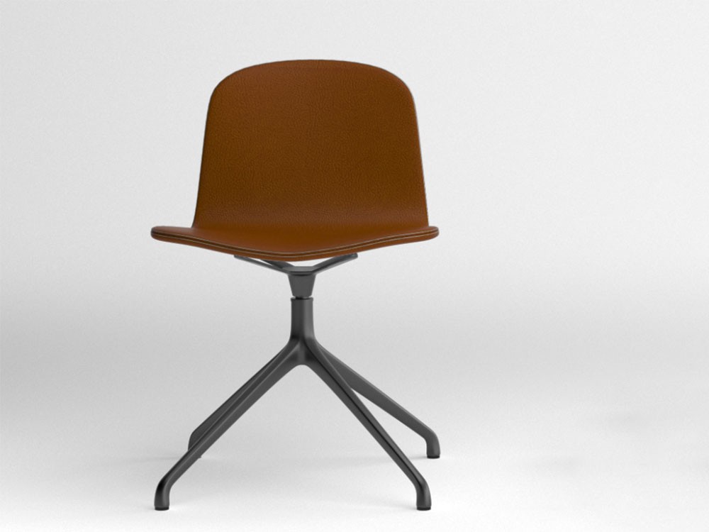 Silla giratoria Bob XL piel sintética Ondarreta - 31