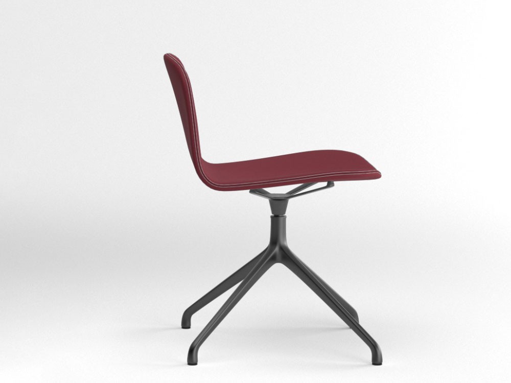 Silla giratoria Bob XL piel sintética Ondarreta - 36