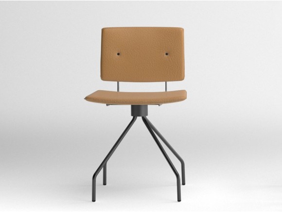 Silla giratoria Don piel sintética Ondarreta - 9