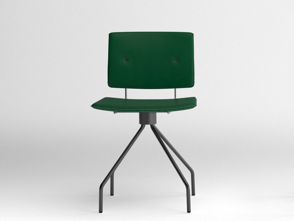 Silla giratoria Don piel sintética Ondarreta - 12