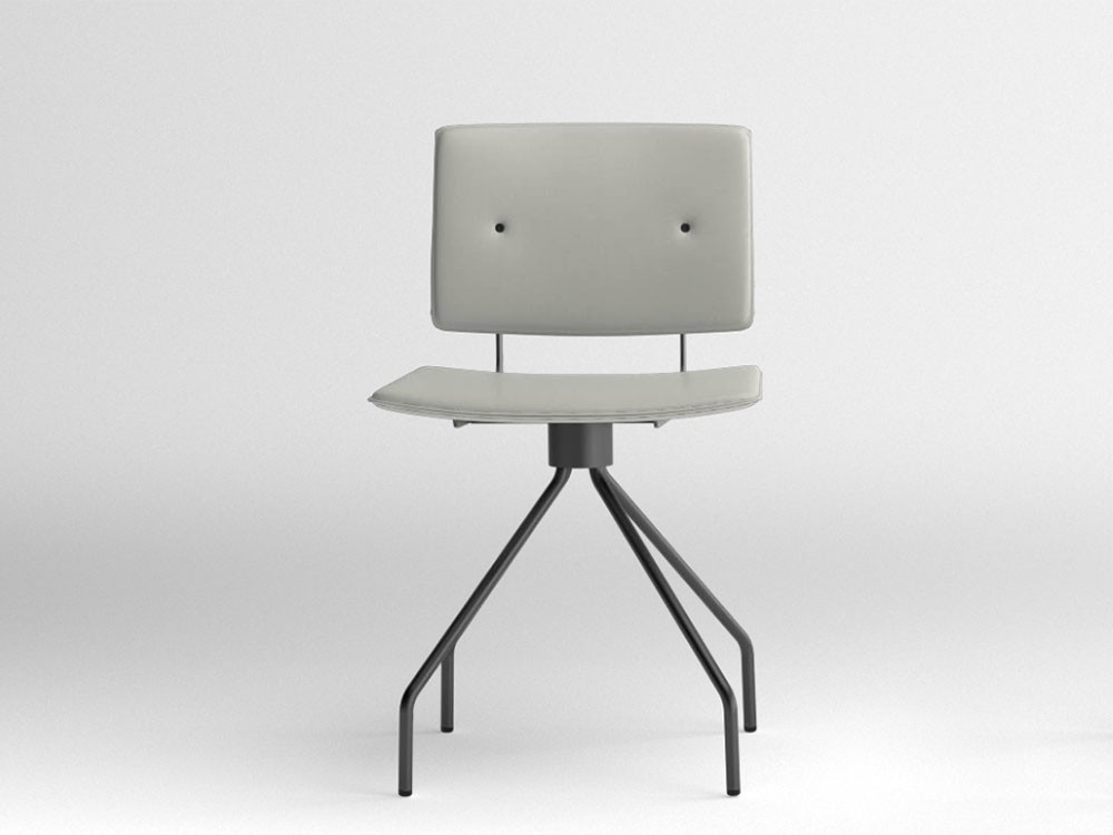 Silla giratoria Don piel sintética Ondarreta - 16