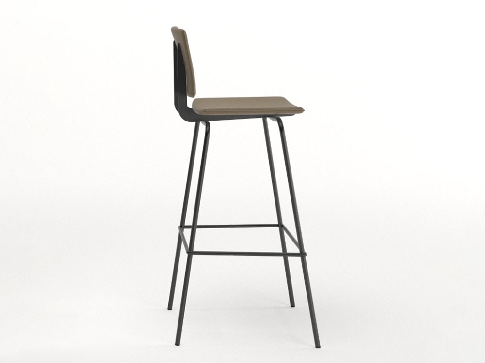 Taburete alto Don piel sintética Ondarreta - 2