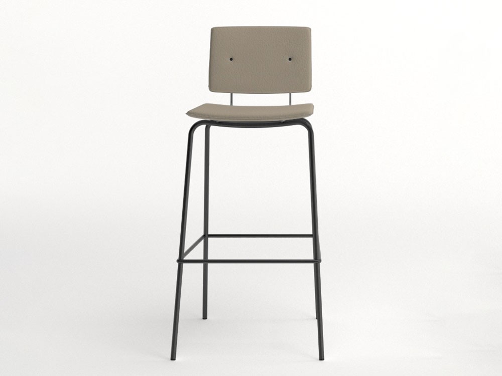 Taburete alto Don piel sintética Ondarreta - 3