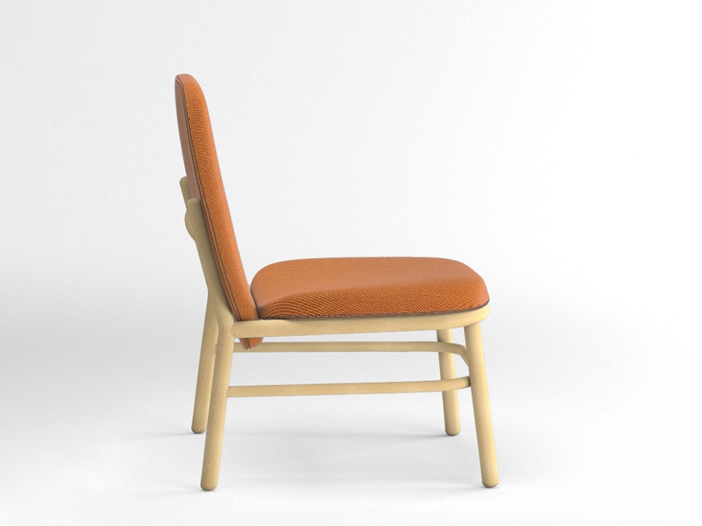 Sillón de madera de haya Lana respaldo alto Ondarreta - 10