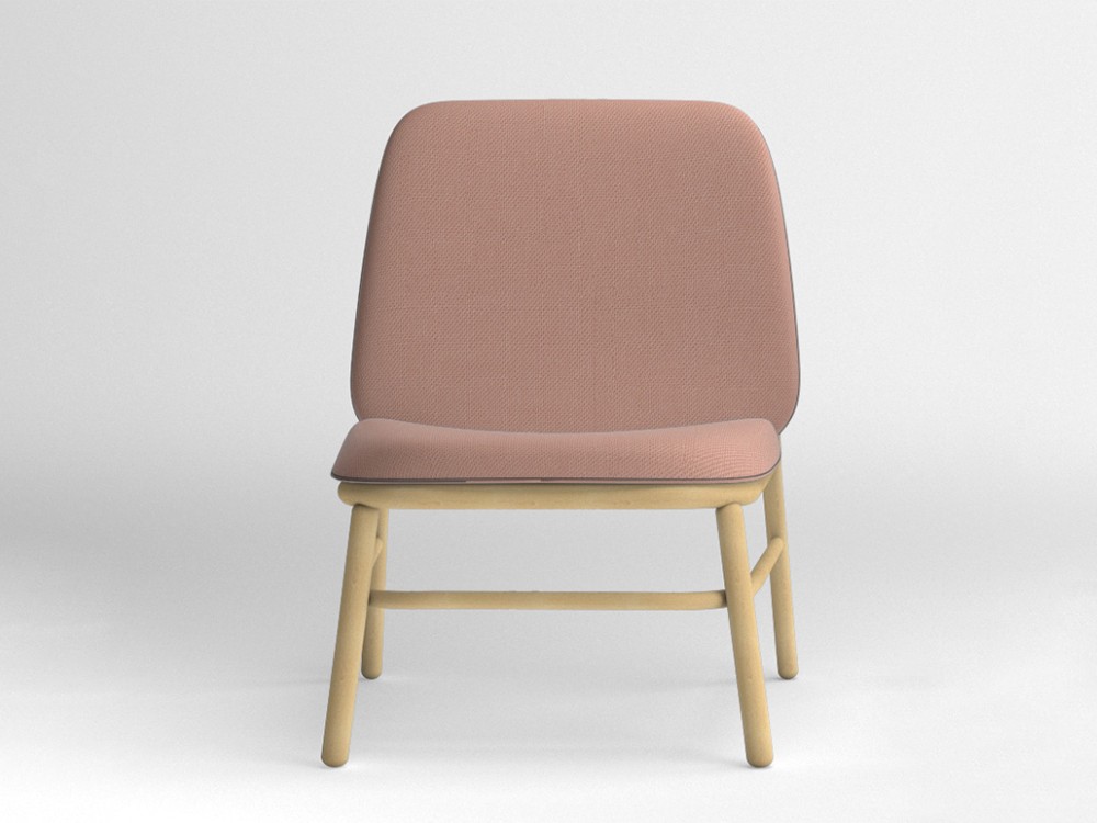 Sillón de madera de haya Lana respaldo alto Ondarreta - 11