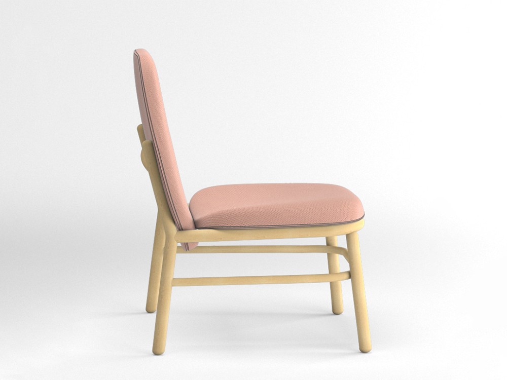 Sillón de madera de haya Lana respaldo alto Ondarreta - 12