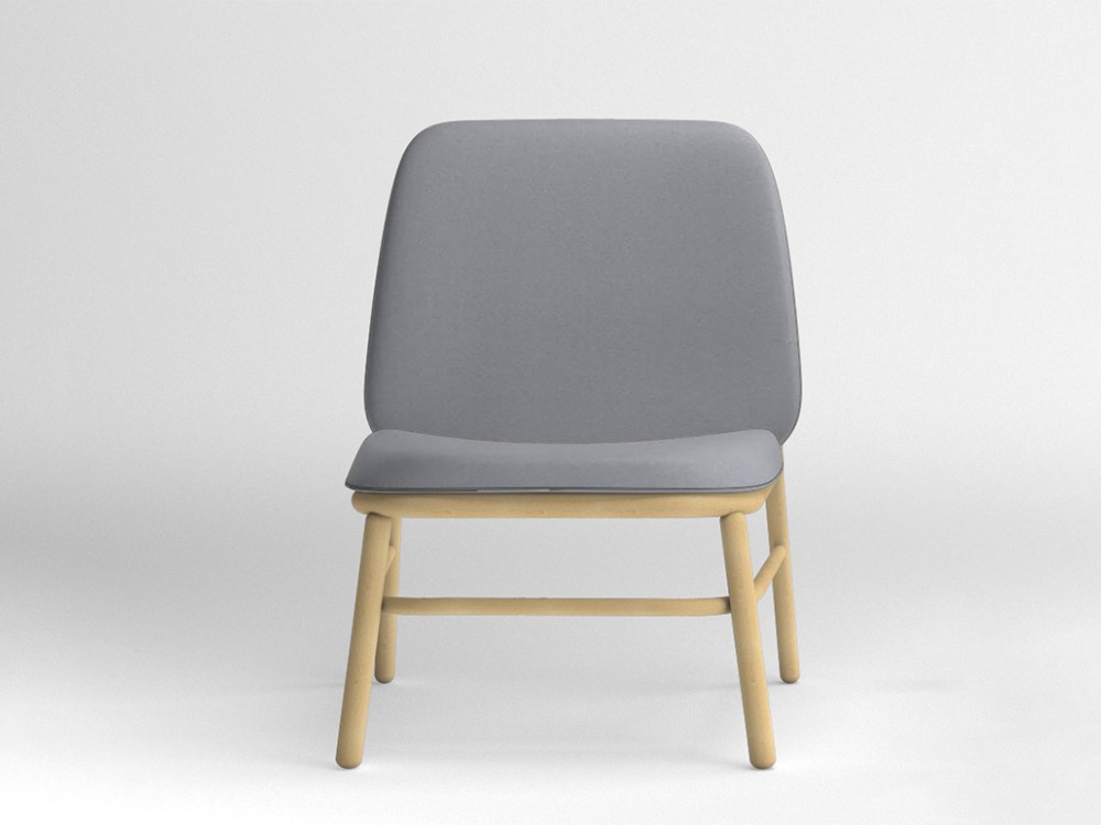 Sillón de madera de haya Lana respaldo alto Ondarreta - 19