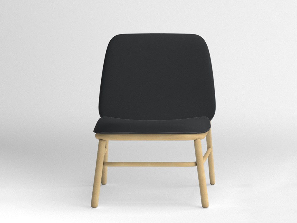 Sillón de madera de haya Lana respaldo alto Ondarreta - 21