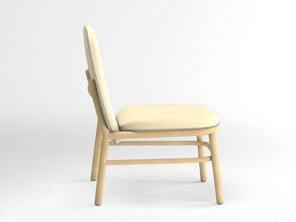 Sillón de madera de haya Lana respaldo alto Ondarreta - 24