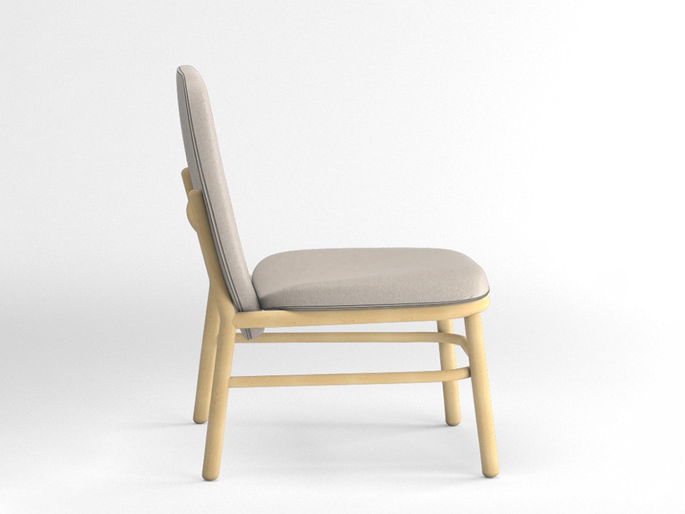 Sillón de madera de haya Lana respaldo alto Ondarreta - 26