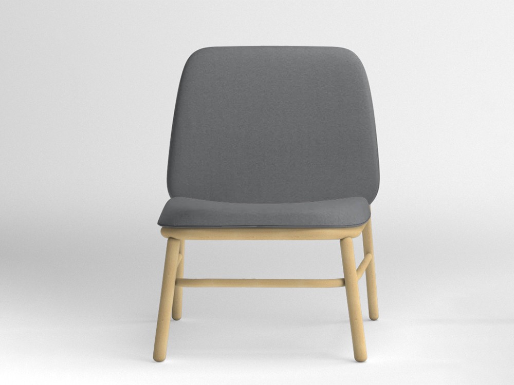 Sillón de madera de haya Lana respaldo alto Ondarreta - 27