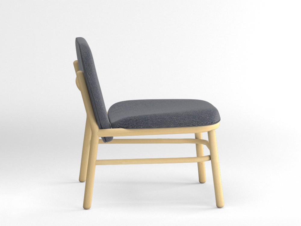 Sillón de madera de haya Lana Ondarreta - 4