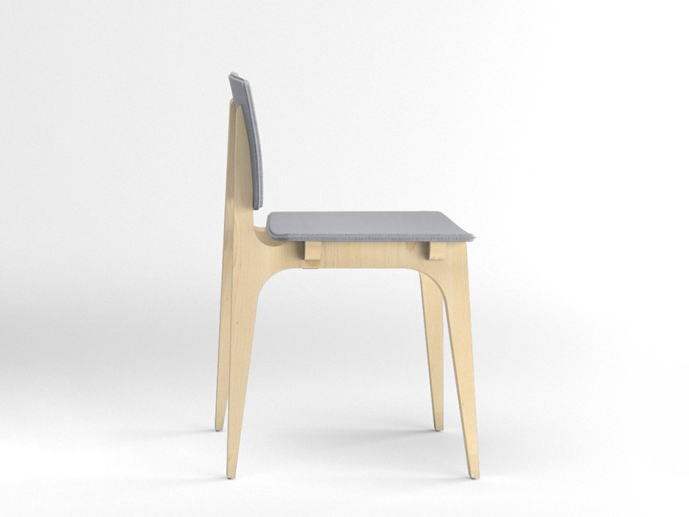 Silla tapizada Mikado Ondarreta - 25