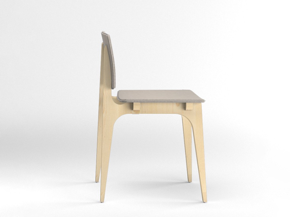 Silla tapizada Mikado Ondarreta - 31