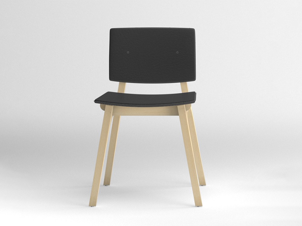 Silla tapizada Mikado piel sintética Ondarreta - 7