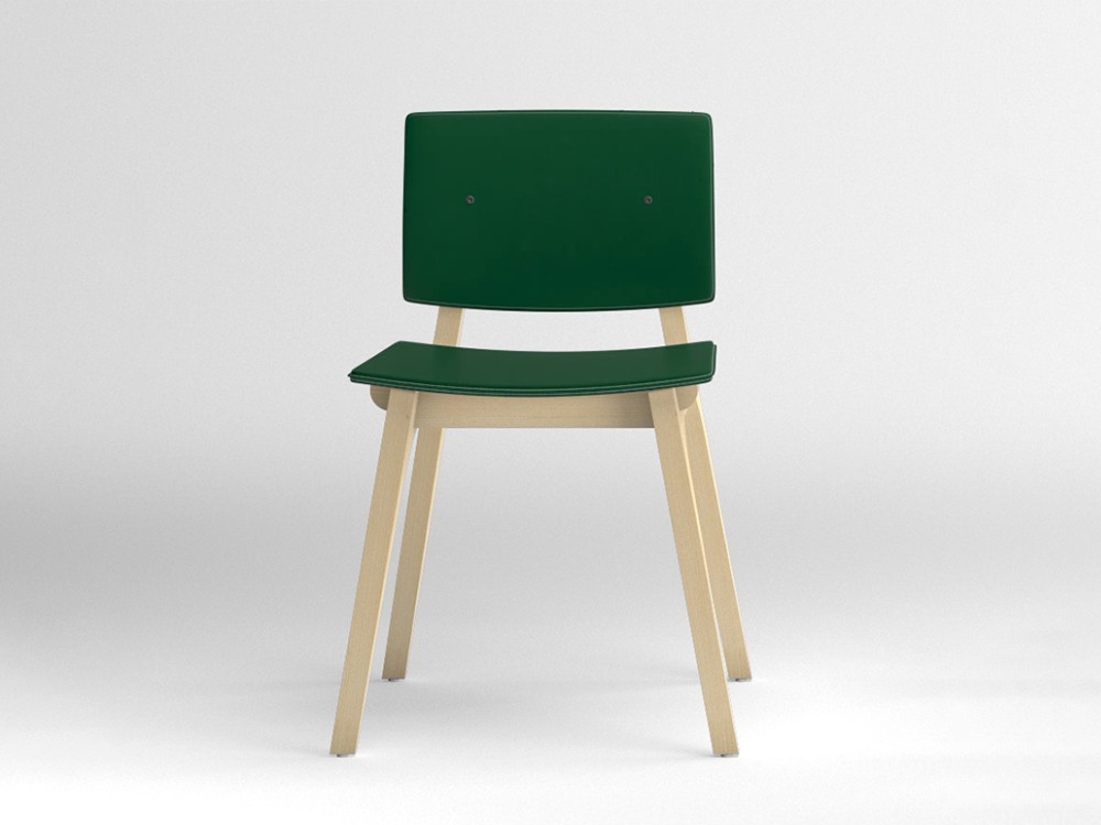 Silla tapizada Mikado piel sintética Ondarreta - 9