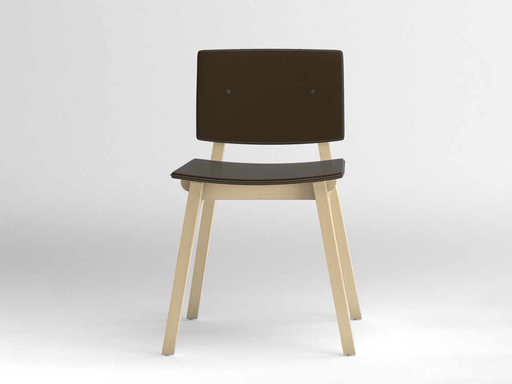 Silla tapizada Mikado piel sintética Ondarreta - 13