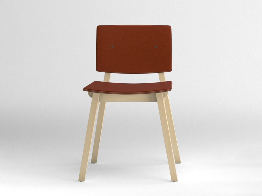 Silla tapizada Mikado piel sintética Ondarreta - 15