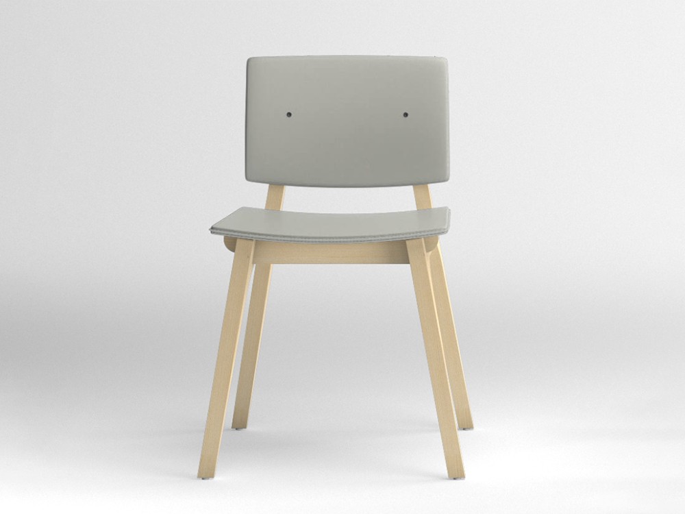 Silla tapizada Mikado piel sintética Ondarreta - 19