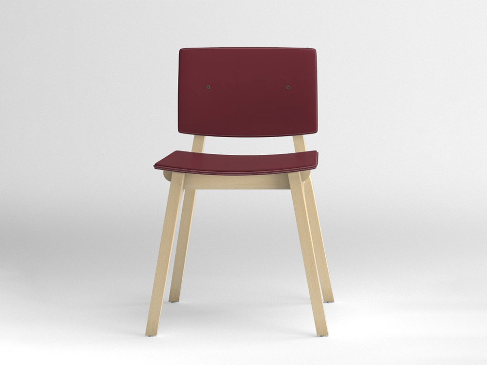 Silla tapizada Mikado piel sintética Ondarreta - 31