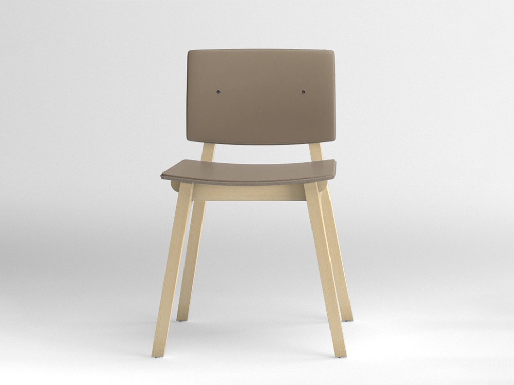 Silla tapizada Mikado piel sintética Ondarreta - 29