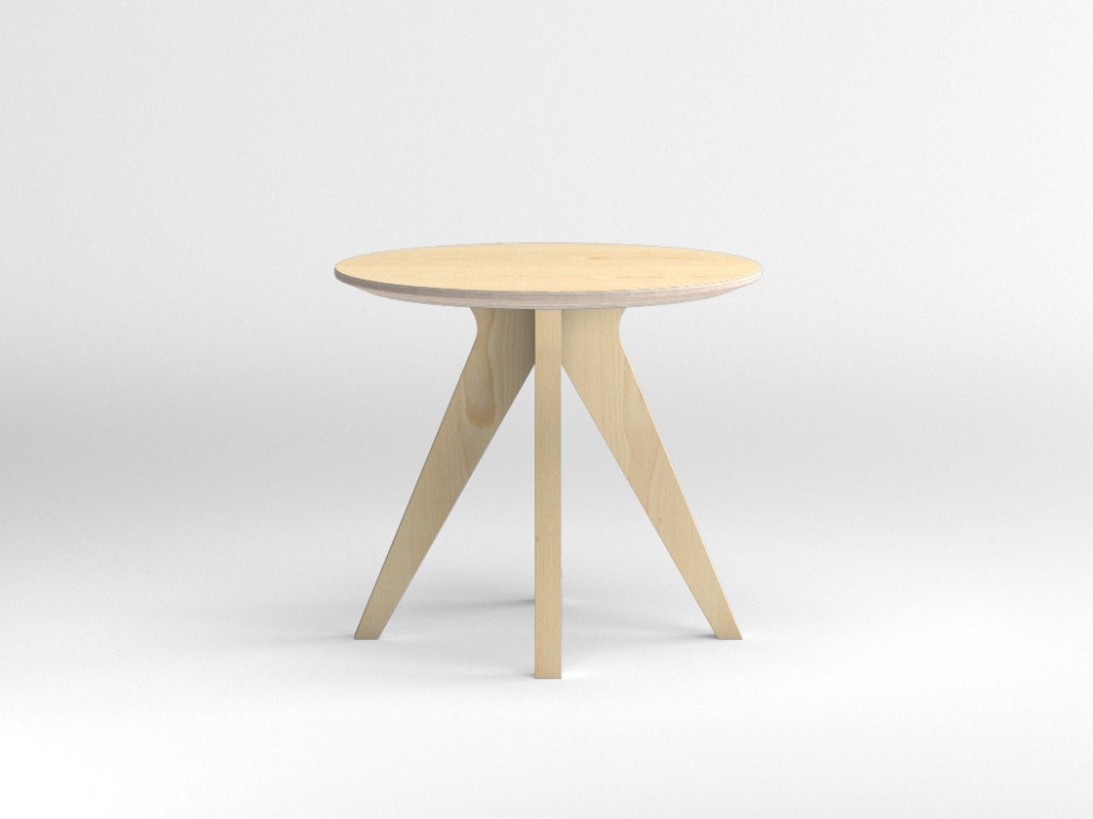 Mesa baja redonda Mikado Ondarreta - 2