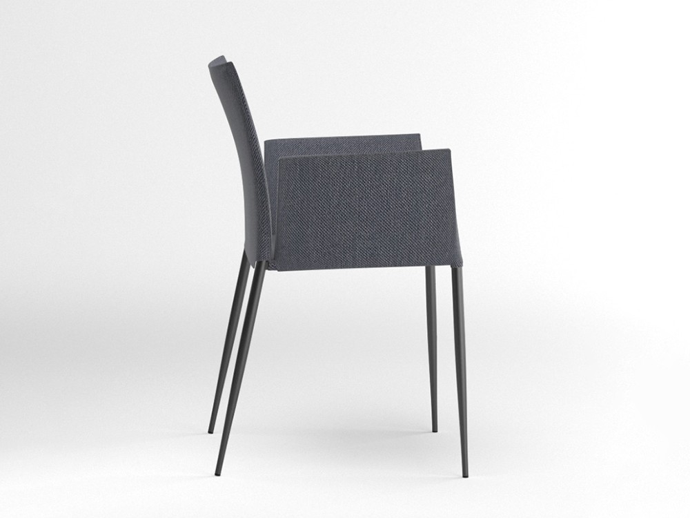 Silla tapizada con brazos Moka Ondarreta - 8