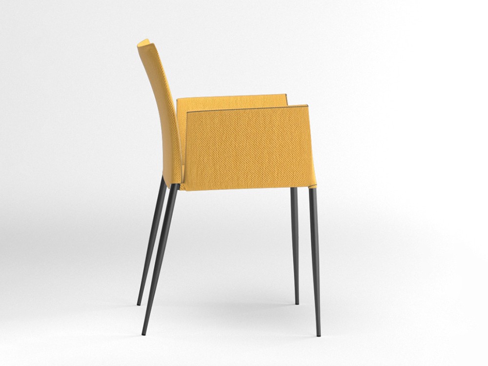 Silla tapizada con brazos Moka Ondarreta - 14