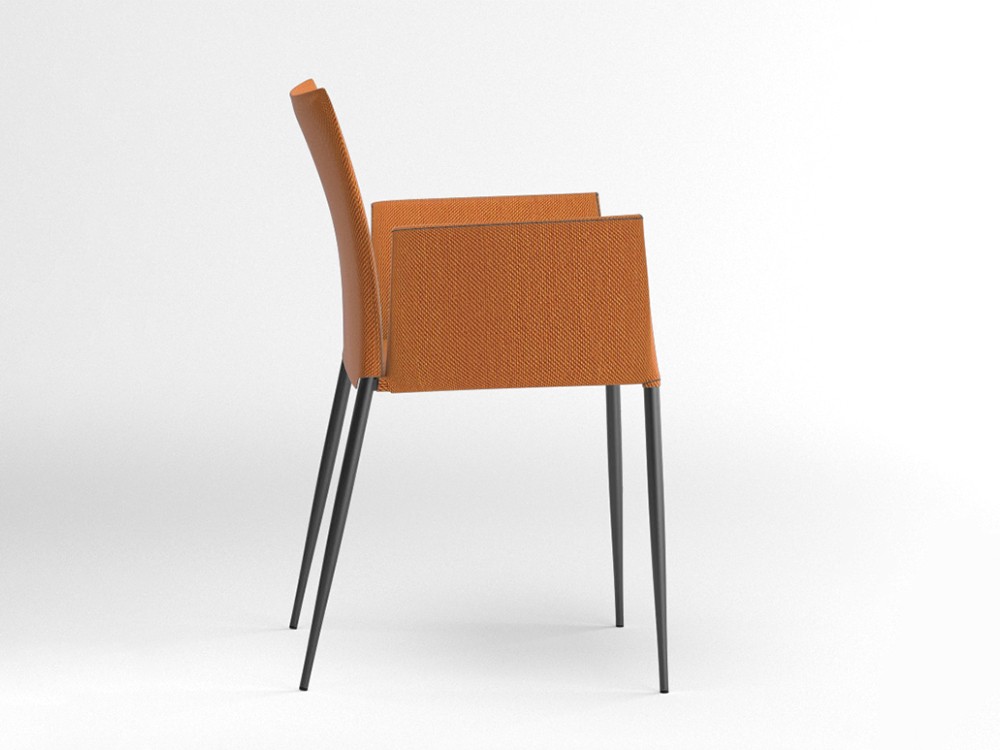 Silla tapizada con brazos Moka Ondarreta - 16