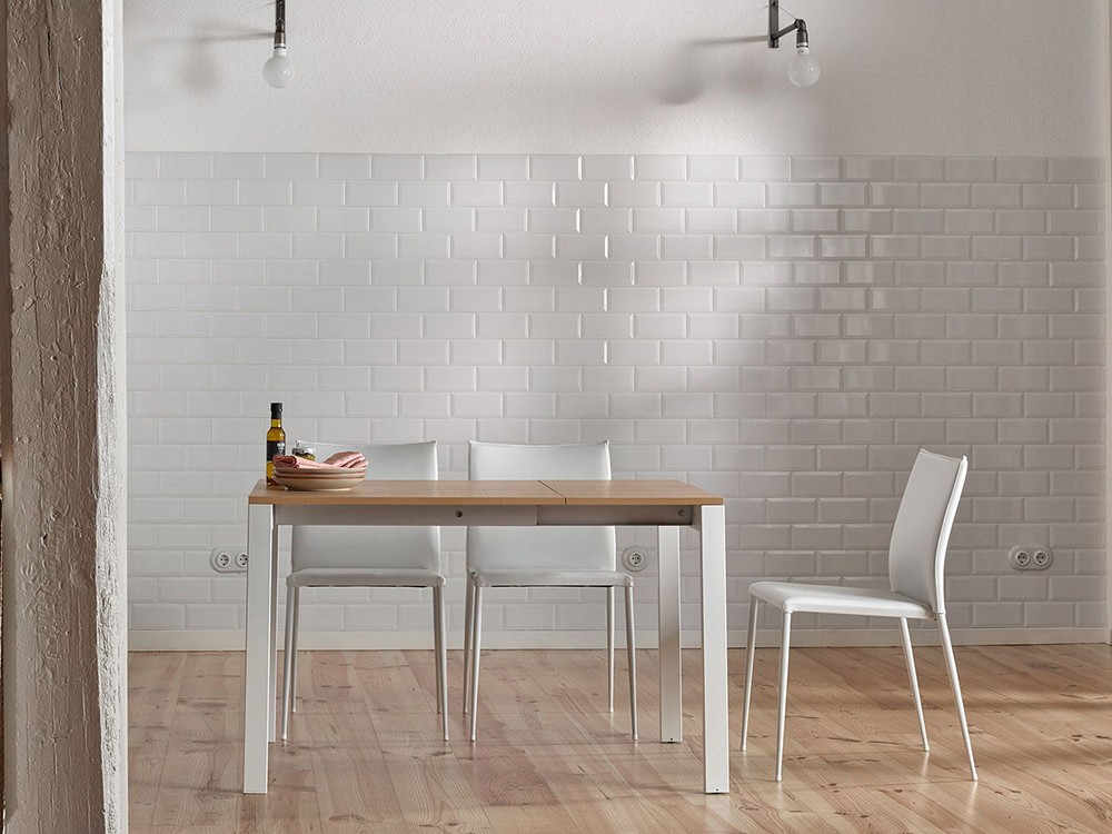 Silla tapizada Moka piel sintética Ondarreta - 35