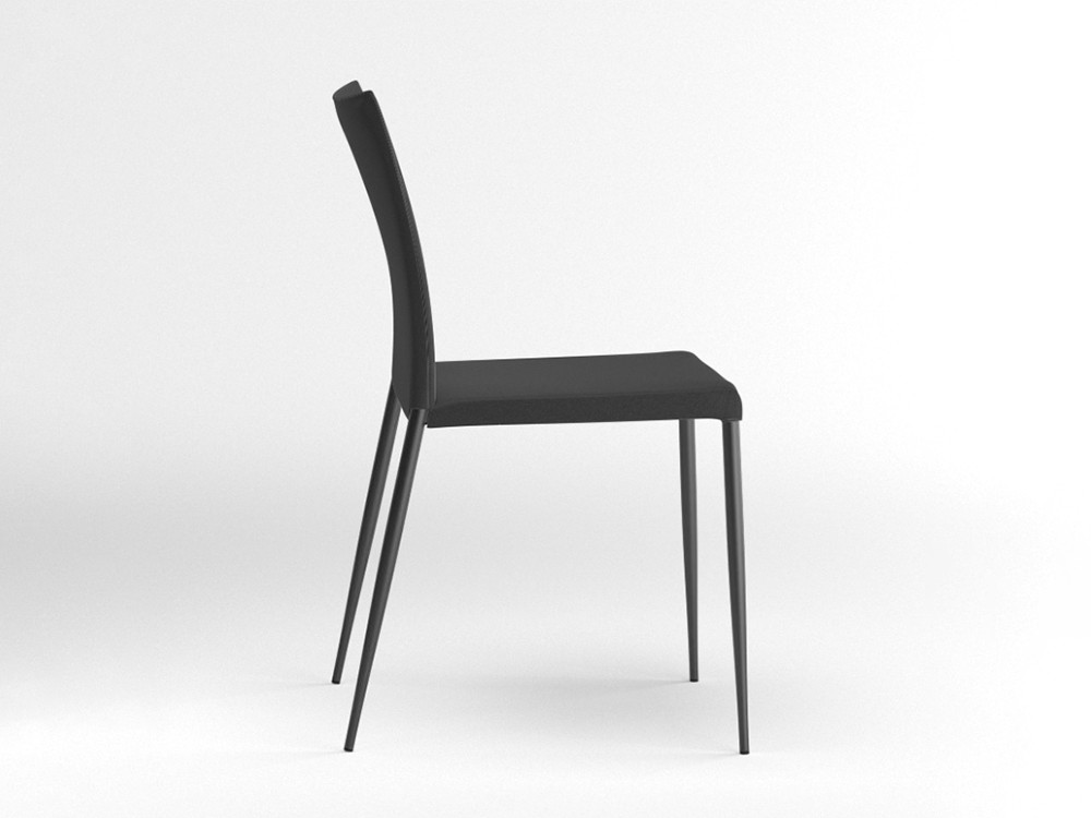 Silla tapizada Moka piel sintética Ondarreta - 8