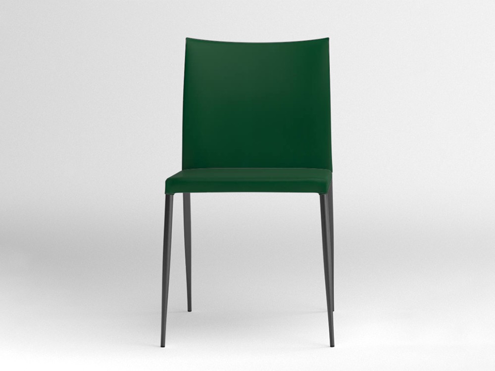 Silla tapizada Moka piel sintética Ondarreta - 9