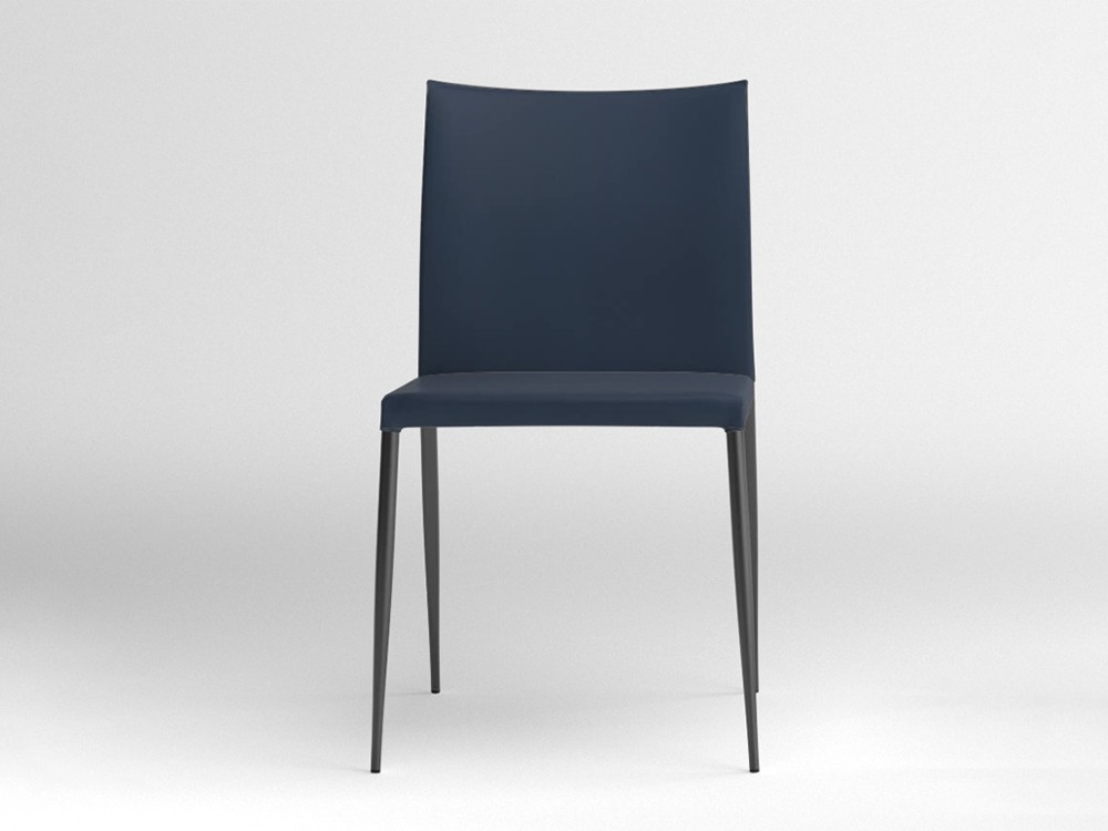 Silla tapizada Moka piel sintética Ondarreta - 11