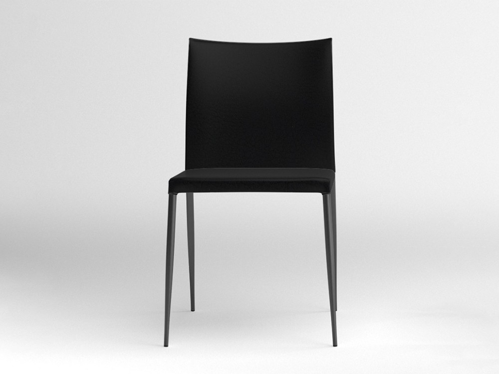 Silla tapizada Moka piel sintética Ondarreta - 17