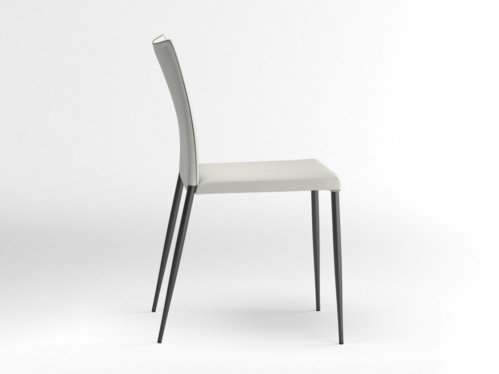 Silla tapizada Moka piel sintética Ondarreta - 20