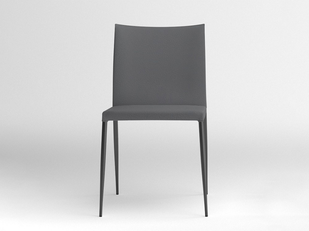 Silla tapizada Moka piel sintética Ondarreta - 21