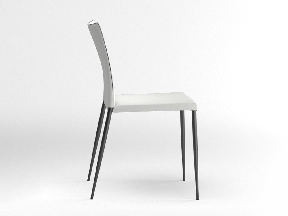 Silla tapizada Moka piel sintética Ondarreta - 24