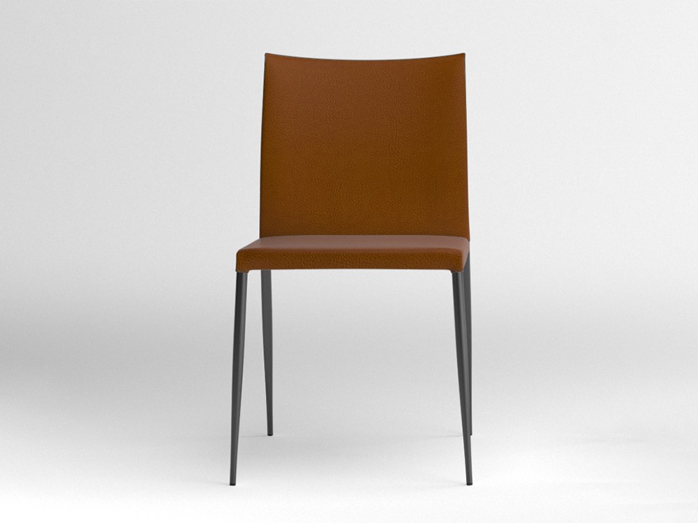 Silla tapizada Moka piel sintética Ondarreta - 27