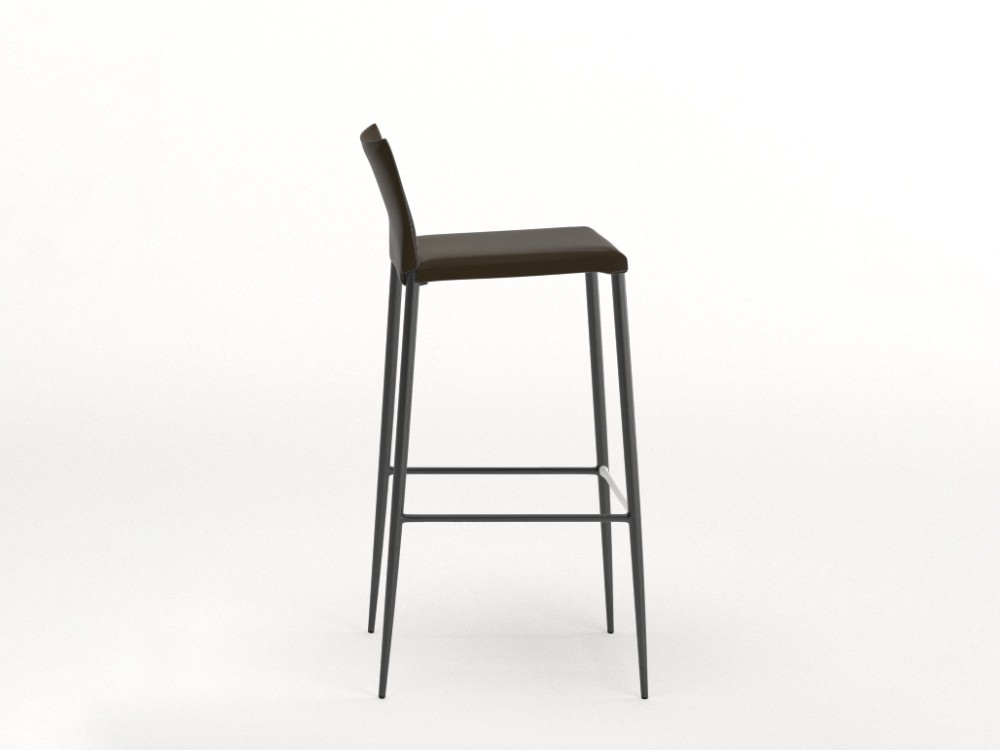 Taburete tapizado Moka piel sintética Ondarreta - 14